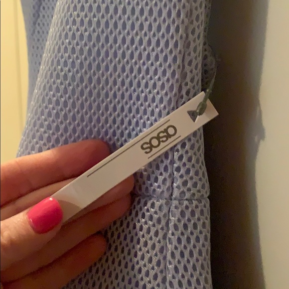 Blue ASOS cocktail dress - Picture 3 of 3